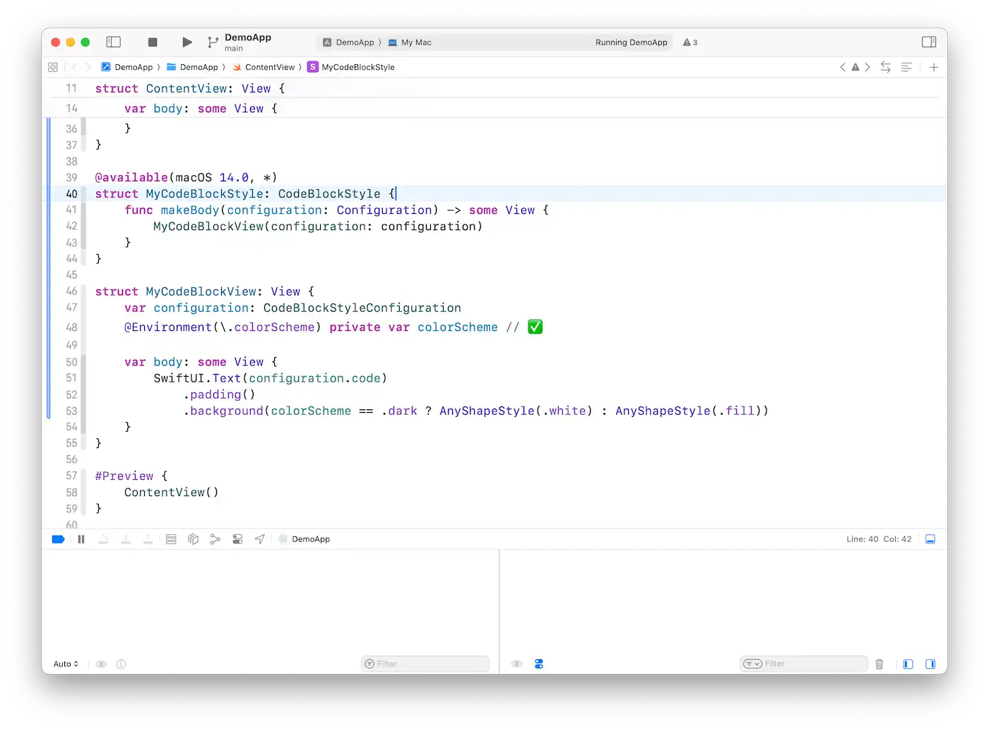 custom-style-environment-value-correct-approach